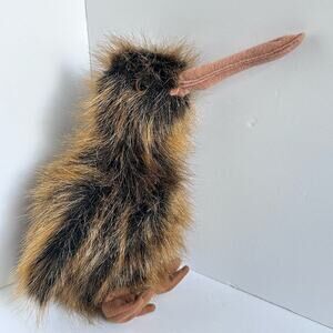 Plush TY Kiwi Stuffed Animal Beak 9" Fuzzy Kiwi Bird